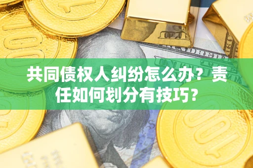 武汉共同债权人纠纷怎么办？责任如何划分有技巧？