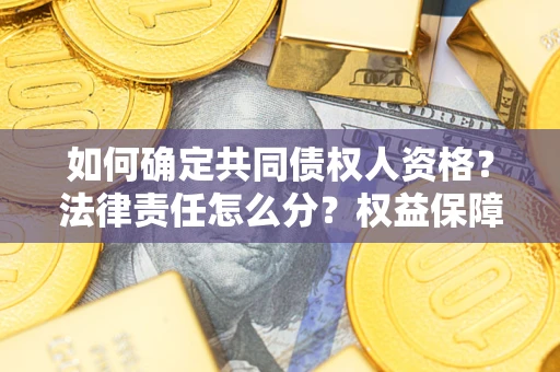 武汉如何确定共同债权人资格？法律责任怎么分？权益保障技巧揭秘！