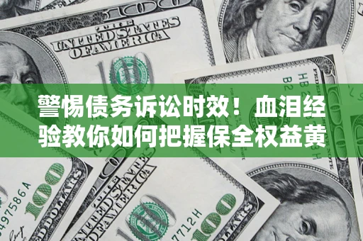 武汉警惕债务诉讼时效！血泪经验教你如何把握保全权益黄金期
