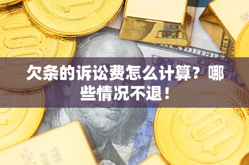 武汉欠条的诉讼费怎么计算?哪些情况不退! 武汉欠条的诉讼费怎么计算?哪些情况不退!