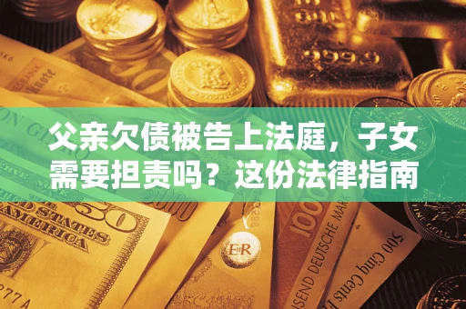 武汉父亲欠债被告上法庭，子女需要担责吗？这份法律指南必须看完