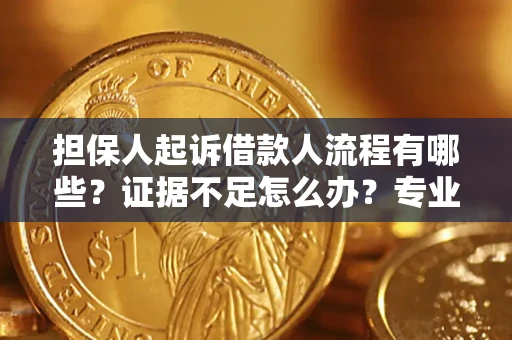 武汉担保人起诉借款人流程有哪些？证据不足怎么办？专业律师解答