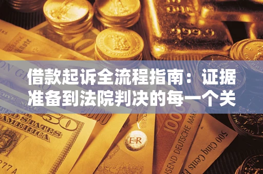 武汉借款起诉全流程指南：证据准备到法院判决的每一个关键步骤