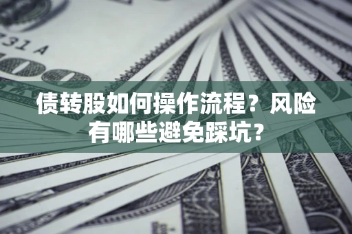 武汉债转股如何操作流程?风险有哪些避免踩坑? 武汉债转股如何操作流程?风险有哪些避免踩坑?