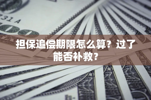 武汉担保追偿期限怎么算？过了能否补救？